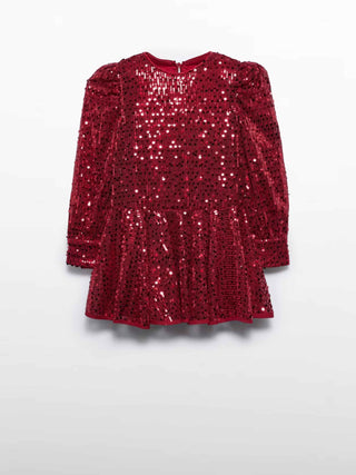 Red Sequin Dress - Big Girl