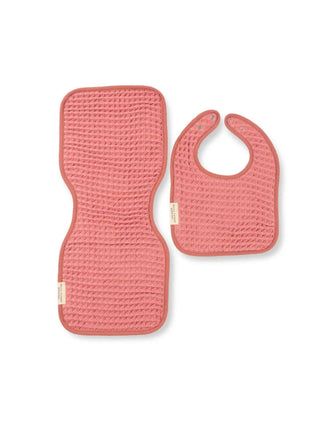 Reversible Bib + Burp Set Watermelon