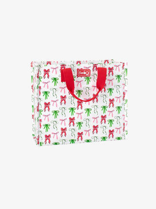 Ribbons And Bows Reusable Bag (Medium)