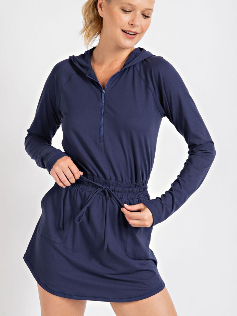 Scout It Out Navy Romper