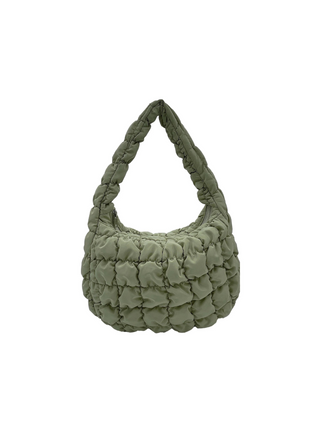 Small Quilted Bag - Sage