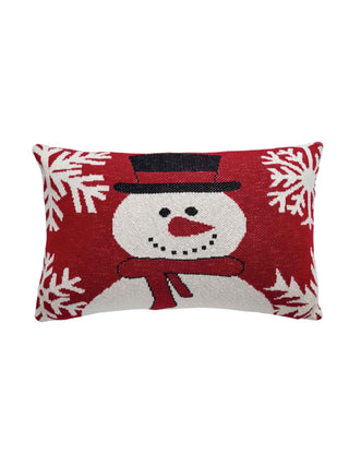 Snowmen & Snowflakes Pillow