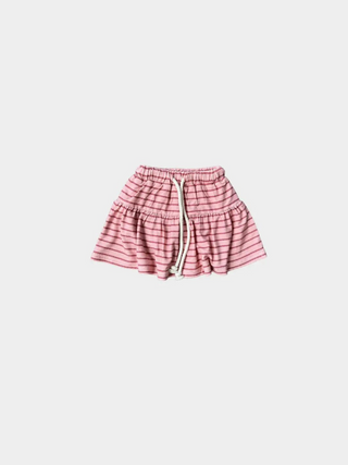 Strawberry Stripe Skort - Toddler Girl