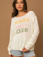 Sunny Day Club Sweater