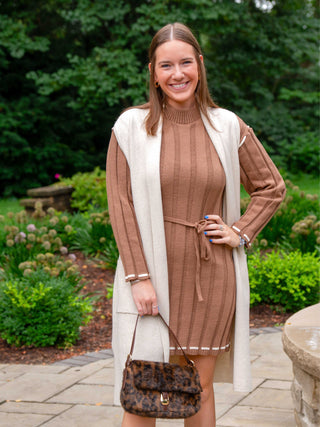 Sweet Stitch Detail Dress