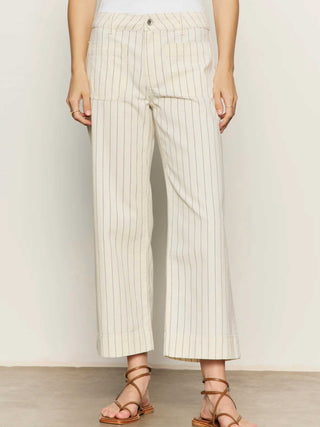 The Marine Pant - White Pinstripe