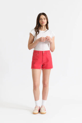 Troublemaker High Rise Short Chili Pepper