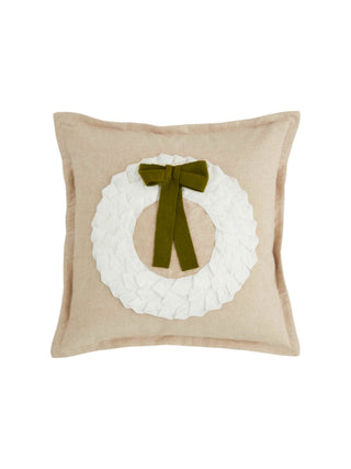 Velvet Wreath Pillow