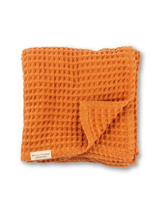 Waffle Baby Blanket Pumpkin