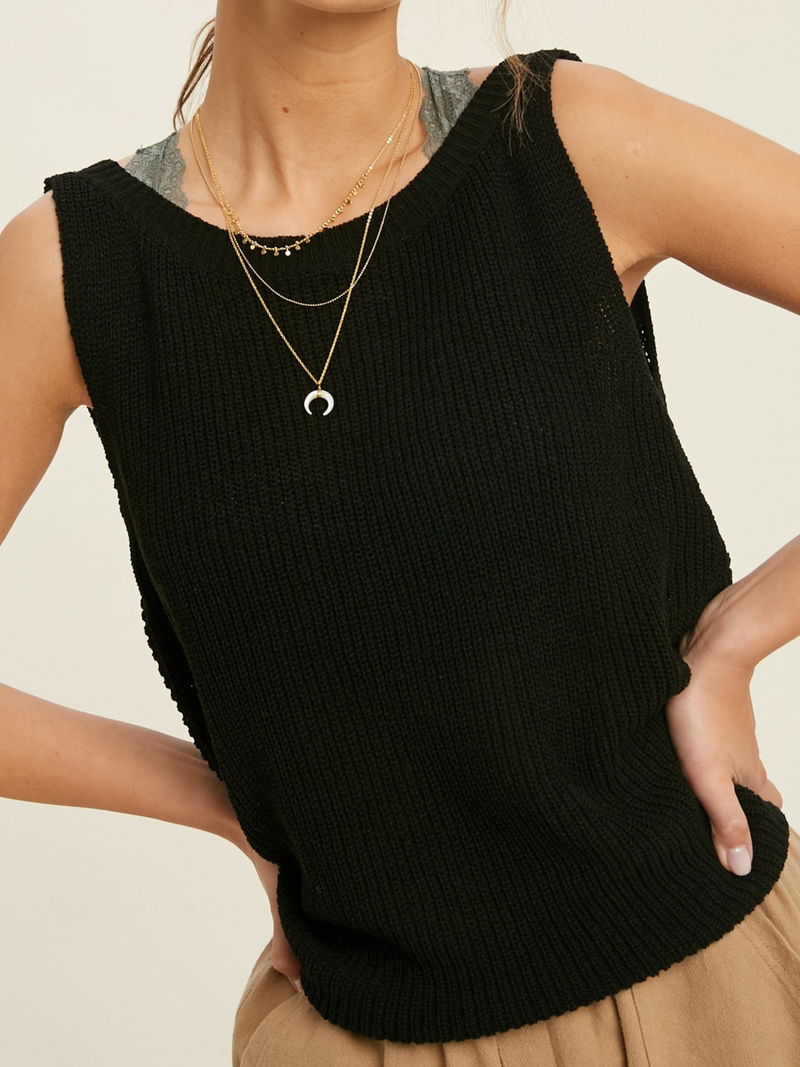 Twist Me Up Black Top