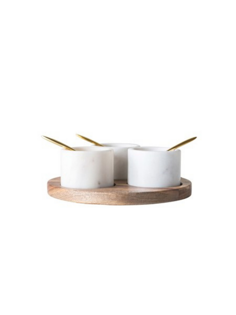 Round Condiment Server
