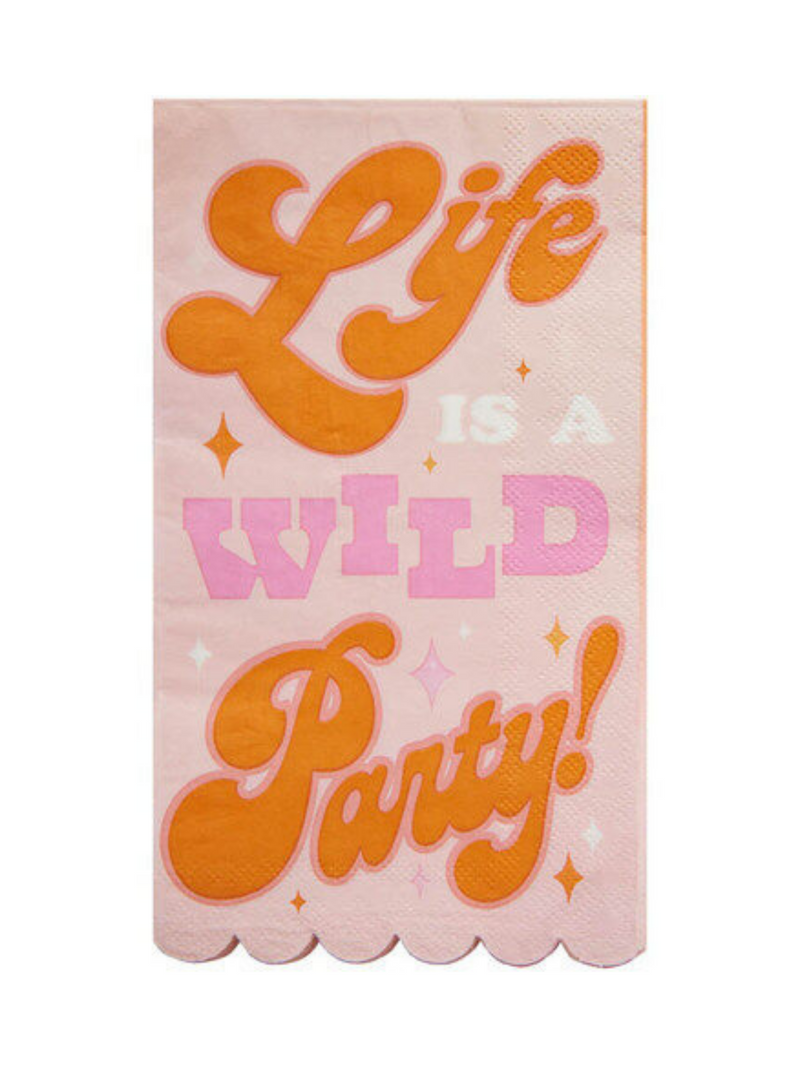 Life is a Wild Party Napkin